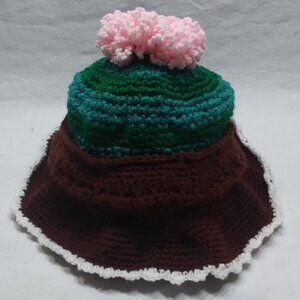 Limited Edition Crochet Cactus Buchet Hat
